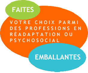 Choisissez une carrière en réadaptation ou en psychosocial